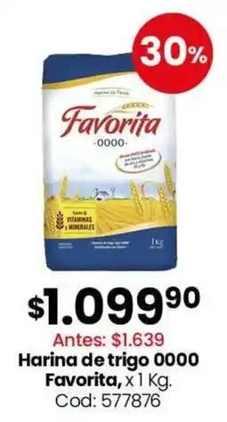 Coto Favorita harina de trigo 0000 oferta