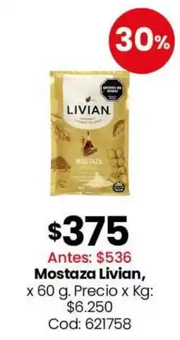 Coto Livian mostaza oferta
