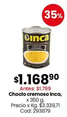 Coto Inca choclo cremoso oferta