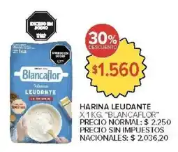 Carrefour Market Blancaflor harina leudante oferta