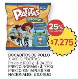 Carrefour Market Patitas bocaditos de pollo oferta