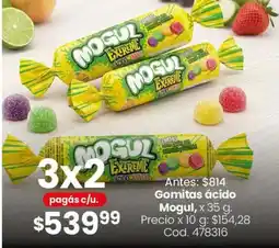 Coto Mogul gomitas ácido oferta