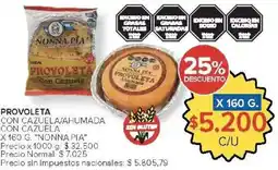 Carrefour Market Nonna pia provoleta con cazuela oferta