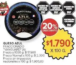 Carrefour Market Vanguard queso azul oferta