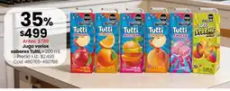 Coto Tutti jugo varios sabores oferta