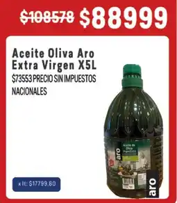 Makro Aro aceite oliva extra virgen oferta