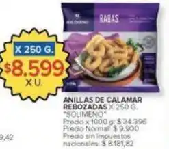 Carrefour Market Anillas de calamar rebozadas oferta