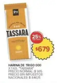 Carrefour Market Harina de trigo 000 oferta