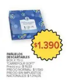 Carrefour Market Carrefour - pañuelos descartables oferta