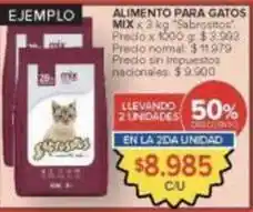 Carrefour Market Alimento para gatos mix oferta