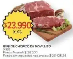 Carrefour Market Bife de chorizo de novillito oferta