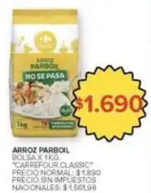 Carrefour Market Carrefour - arroz parboil no se pasa oferta