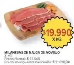Carrefour Market Milanesas de nalga de novillo oferta
