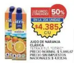 Carrefour Market Citric - jugo de naranja clásica oferta