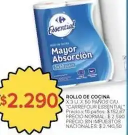 Carrefour Market Carrefour - rollo de cocina oferta