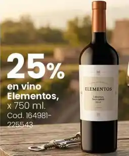 Coto Elementos vino oferta