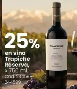 Coto Trapiche vino reserva oferta