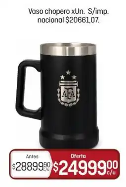 El Nene Afa vaso choperro oferta