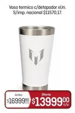 El Nene Vaso termico c/detapador oferta