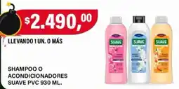 Supermercados Damesco Suave shampoo o acondicionadores oferta