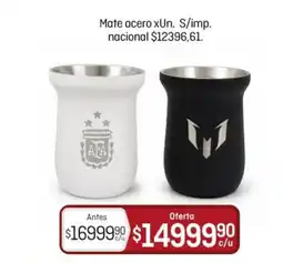 El Nene Mate acero oferta