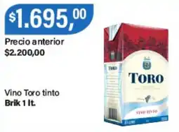 Supermercados Damesco Toro vino tinto oferta
