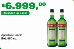 Supermercados Damesco Gancia aperitivo oferta