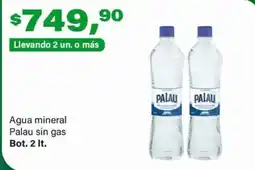Supermercados Damesco Palau agua mineral sin gas oferta