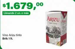 Supermercados Damesco Arizu vino tinto oferta