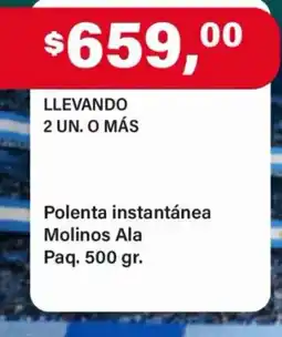 Supermercados Damesco Molinos Ala polenta instantánea oferta