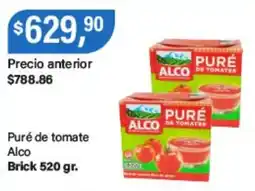 Supermercados Damesco Alco puré de tomate oferta