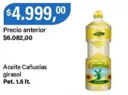 Supermercados Damesco Cañuelas aceite girasol oferta