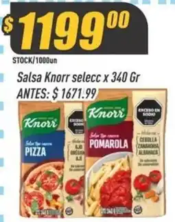 Supermercados Comodin Knorr salsa oferta