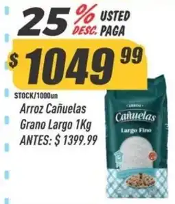 Supermercados Comodin Cañuelas arroz grano largo oferta