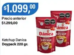 Supermercados Damesco Dánica ketchup oferta