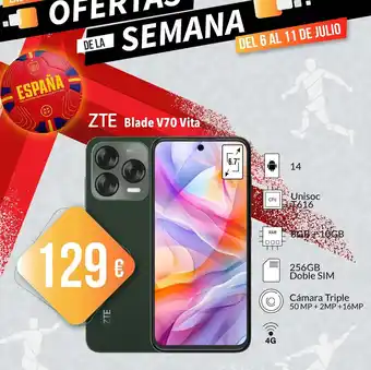 Zbitt Zte blade v70 vita oferta