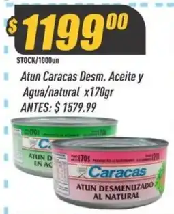 Supermercados Comodin Caracas atun desmenuzado al natural oferta