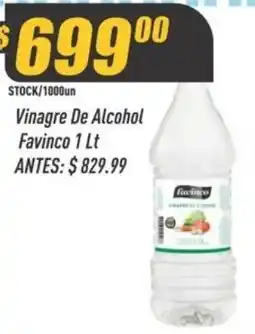 Supermercados Comodin Favinco vinagre de alcohol oferta