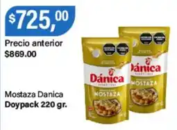 Supermercados Damesco Dánica mostaza oferta