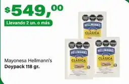 Supermercados Damesco Hellmann's mayonesa clásica oferta