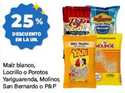 Supermercados Damesco Molinor maiz pelado blanco oferta