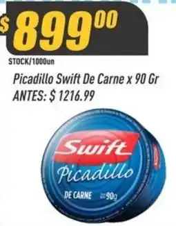 Supermercados Comodin Swift picadillo de carne oferta