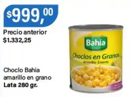 Supermercados Damesco Bahía choclos en granos oferta
