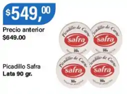 Supermercados Damesco Safra picadillo de carne oferta