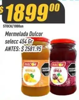 Supermercados Comodin Dulcor mermelada oferta