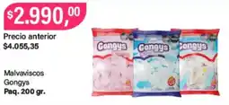 Supermercados Damesco Gongys malvaviscos oferta