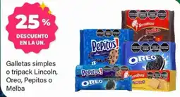 Supermercados Damesco Pepitos! galletas simples o tripack oferta