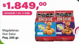 Supermercados Damesco Don satur magdalenas oferta