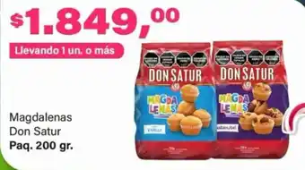 Supermercados Damesco Don satur magdalenas oferta