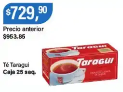 Supermercados Damesco Taragui té oferta